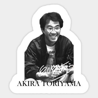 rip akira toriyama Sticker